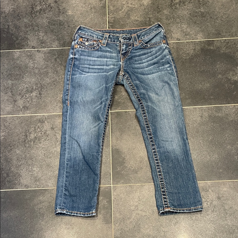 True Religion Classic Denim Straight Leg Jeans